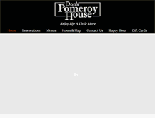 Tablet Screenshot of donspomeroy.com